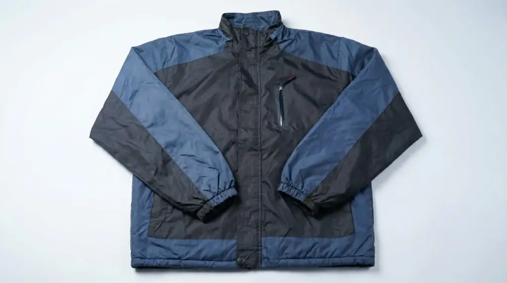 Built to Perform: Black & Slate Blue Technical Jacket