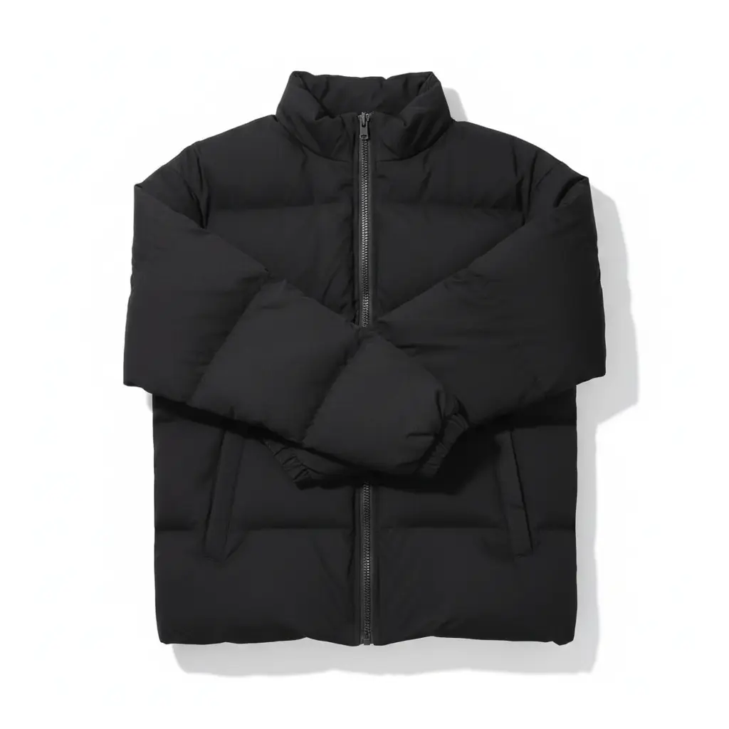 The Essential: Black Puffer Jacket