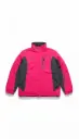 💖 Hit the Slopes: Neon Pink & Charcoal Technical Ski Jacket 💖