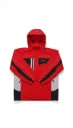 Alpine Racer: Red, Black & Gray Technical Ski Jacket